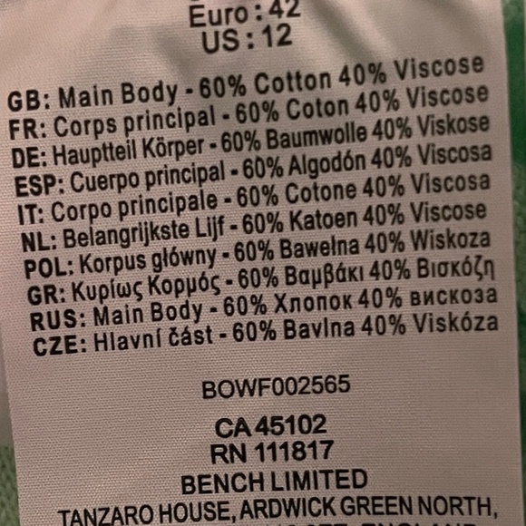 NWT - Bench Dolman Sleeve Top - Picture 12 of 13